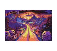 Puzzle 1000 Pièces Adultes, Jungle Sauvage,pour EnfFourmis,Puzzles en Bois,Décoration De La Maison （75×50cm）