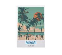 Puzzle 1000 Pièces Adultes,Miami, Floride,Jouets Cadeaux Éducatifs pour Les Vacances pour La Famille Et Les Amis(50x70cm)-GC82