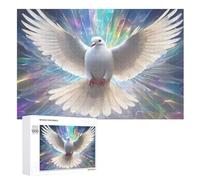 Puzzle 1000 Pièces Adultes, Mouette Puzzles pour Enfants, en Bois Cadeaux, Jeu Familial Amusant （75×50cm）