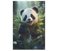 Puzzle 1000 Pièces Adultes, Panda,pour EnfFourmis,Puzzles en Bois,Décoration De La Maison 78×53cm