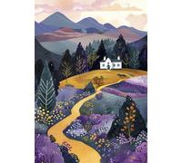 Puzzle 1000 Pieces Adultes Paysage Dessin Animé 75x50 cm, Examinez Les pièces, Découvrez Les Indices et Résolvez l'enquête, Puzzle Adulte 1000 Pièces