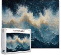 Puzzle 1000 Pieces Adultes Paysage Puzzle Bois Classiques Impossible éDucatif Jigsaw Exerce MéMoire et L'Intuition PâQues Cadeau, avec Affiche Incluse BoîTe Compacte Peut pour Domicile DéCorer H-5