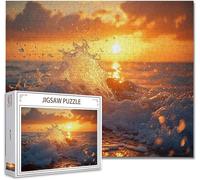 Puzzle 1000 Pieces Adultes Paysage Puzzle Bois Classiques Impossible éDucatif Jigsaw Exerce MéMoire et L'Intuition PâQues Cadeau, avec Affiche Incluse BoîTe Compacte Peut pour Domicile DéCorer J-6