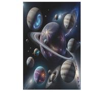 Puzzle 1000 Pièces Adultes, Planète,pour Enfants,Puzzles en Bois,Décoration De La Maison 78×53cm