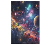 Puzzle 1000 Pièces Adultes, planète,pour EnfFourmis,Puzzles en Bois,Décoration De La Maison 78×53cm