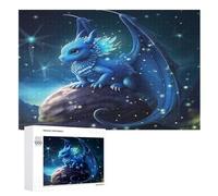 Puzzle 1000 Pièces Adultes, ptérosaure,pour Enfants,Puzzles en Bois,Décoration De La Maison （75×50cm）