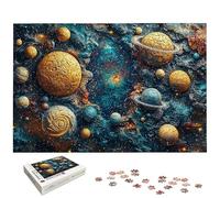 Puzzle 1000 Pièces Adultes, Puzzle 1000 Pieces Fantaisie pour Adultes, Grand Puzzles Bois Planète avec Boite, Jeu de Concentration pour Toute la Famille, pour Décoration Maison, Cadeau Femme, -5389