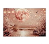 Puzzle 1000 Pièces Adultes, Puzzle 1000 Pièces Lune pour Adultes et Enfants à Partir de 14 Ans, Jeu de Concentration, Grand Puzzles Paysage avec Boite pour Décoration Maison, Cadeau Femme/Homme, -3671