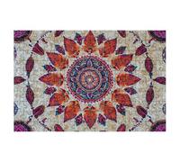 Puzzle 1000 Pièces Adultes, Puzzle 1000 Pieces Mandala, Rétro Puzzles Adulte avec Une Boîte d'Emballage Exquise, Jeux Educatifs, Grand Puzzles en Bois pour Cadeau Femme Tableau Decoration Murale -2017