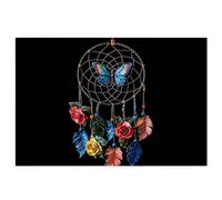 Puzzle 1000 Pièces Adultes, Puzzle Attrape-Rêves pour Adulte, Grand Puzzles Bois avec Boite Cadeau 75x50cm, Jeu de Concentration pour Adultes, Decoration Noel, Cadeau Femme Homme, Thème: Papillon X-19