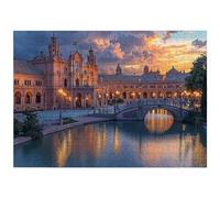Puzzle 1000 Pièces Adultes, Puzzle Château Impossibles pour Adultes -4510