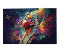 Puzzle 1000 Pièces Adultes, Puzzle Egypte pour Adulte, Grand Puzzles Bois avec Boite Cadeau, Jeu de Concentration pour Adultes, 1000 Pièces Puzzles pour Décoration Murale Maison, Cadeau Femme, M-80