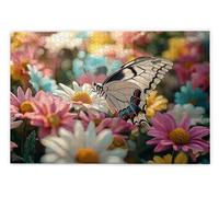 Puzzle 1000 Pièces Adultes, Puzzle Papillon pour Adulte, Grand Puzzles Bois avec Boite Cadeau, Jeu de Concentration pour Adultes, 1000 Pièces Puzzles pour Décoration Murale Maison, Cadeau Femme, Q-82