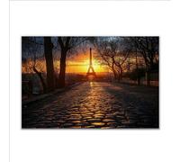Puzzle 1000 Pièces Adultes, Puzzle Paris Tour Jigsaw Classiques Grande Taille 75 x 50cm, 2025 Difficile Impossible Famille Challenge Jeux, DIY Jigsaw Bois pour Décoration Murale de la Maison, S-71