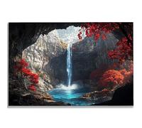 Puzzle 1000 Pièces Adultes, Puzzle Paysage pour Adulte Débutant, 75x50 cm Grand Puzzles Automne avec Boite, Jeu de Concentration pour Adultes, Puzzles Bois pour Décoration Maison, Cadeau Femme, -1950