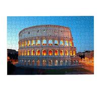 Puzzle 1000 Pièces Adultes Rome, Puzzle Adulte 1000 Pièces, Paysage Puzzles Classiques pour Activité Familiale Jeux Educatifs, Grand Puzzles en Bois avec Boite pour Cadeau Homme, Decor Chambre -2857