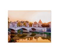 Puzzle 1000 Pièces Adultes，Rome，Puzzle en Papier DIY Jeu De Famille,Jeu De Team Building,Cadeau pour Les Amants Ou Les Amis（50x70cm）-AY96