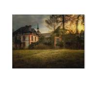 Puzzle 1000 Pièces Adultes，Sanatoriums de Beelitz, Allemagne，Puzzle en Bois DIY Jeu De Famille,Jeu De Team Building,Cadeau pour Les Amants Ou Les Amis（75x50cm）-AC92