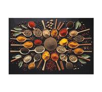 Puzzle 1000 Pièces Adultes, Spices from Around The World,pour EnfFourmis,Puzzles en Bois,Décoration De La Maison (75×50cm)