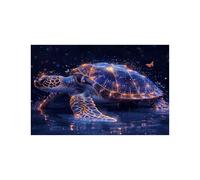 Puzzle 1000 Pieces Adultes Tortue de mer Puzzle 1000 Pieces Bois Onirique, Puzzles Classiques pour Toute la Famille Réunie, Puzzles Adulte pour Printemps Decoration Murale 50 x 75 CM LZPT-02649