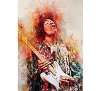 Puzzle 1000 pièces, Affiche Artistique du Chanteur Guitariste J. Hendrix, Jeu Amusant, Jouets pour Adultes, Mj279TY 50x70cm