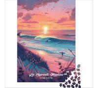 Puzzle 1000 pièces Affiche Charente Maritime | Antistress Chaque pièce est unique Cadeaux d'anniversaire et cadeaux uniques 38x26cm