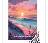 Puzzle 1000 pièces Affiche Charente Maritime | Décoration parfaite Stimule le cerveau Cadeaux d'anniversaire et cadeaux uniques 38x52cm