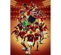 Puzzle 1000 pièces, Affiche de l'équipe de Football Britannique, Jouet Amusant pour Adulte, Mj332TY 26x38cm