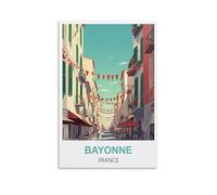 Puzzle 1000 pièces, Affiches Bayonne France, Puzzles stimulants, Jeu de Puzzle Complet pour Femmes, Cadeaux pour Hommes 70 x 50 cm