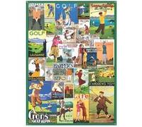 Eurographics Golf - Vintage Collage Puzzle (1000 Piece)