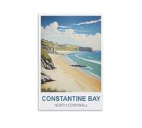 Puzzle 1000 pièces, Affiches de la Baie de Constantine, Cornouailles du Nord, Puzzles stimulants, Jeu de Puzzle pour Toute la Famille, Cadeaux pour Hommes 70 x 50 cm