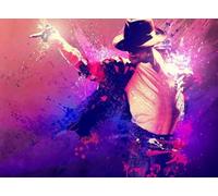 Puzzle 1000 pièces - Affiches de Michael Jackson et chanteurs Classiques - Jeu de décompression Amusant pour Toute la Famille - Cadeaux pour Adultes atteints de la maladie d'Alzheimer - 38x52cm