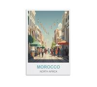 Puzzle 1000 pièces, Affiches Maroc Afrique du Nord, Puzzles en Papier adaptés aux Adultes, Enfants et familles, Jeux de Puzzle Anti-Stress 52 x 38 cm