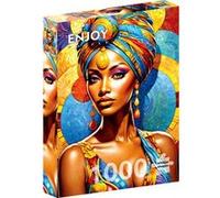 Puzzle 1000 pièces - African Beauty Multicolore G