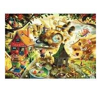 Puzzle 1000 pièces : Alerte chez les 3 petits cochons / Dean MacAdam G