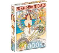 Puzzle 1000 pièces - Alfons Mucha: Monaco Monte Carlo