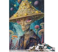 Puzzle 1000 pièces Alien Art LVII, pour Adultes et Enfants, Puzzles en Bois, Jeux éducatifs, 1000 pièces (75 x 50 cm)