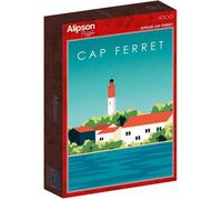 Puzzle 1000 pièces - Affiche du Phare du Cap Ferret