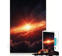 Puzzle 1000 pièces Allumage céleste ︰ Naissance d'une Galaxie Jeu d'articulation Fin et Amusant,Jeu cognitif et Calme,Cadeau d'anniversaire Artistique (38x26cm)