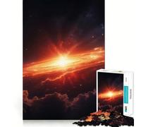 Puzzle 1000 pièces Allumage céleste ︰ Naissance d'une Galaxie Jeu de réflexion Amusant et Fluide,idéal pour Un Moment de détente ou Une décoration de Noël (38x52cm)