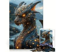 Puzzle 1000 pièces Ancien Gardien de Cyberwood pour Adolescents, développement de la réflexion et évasion, Bords Nets, Cadeau de Noël (50x75cm)