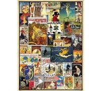 Puzzle 1000 pièces : Anciennes affiches de vélos Eurographics G