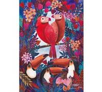 Puzzle 1000 pièces : Andrea Kürti Tropical : Toucans et perroquets G