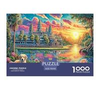Puzzle 1000 Pièces Angkor VAT (Cambodge) Puzzle Un Jeu Intellectuellement Stimulant Cadeaux pour Adolescents Et Enfants 70x50cm/1000pcs