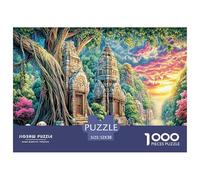 Puzzle 1000 Pièces Angkor VAT (Cambodge) Puzzle Un Jeu Intellectuellement Stimulant Cadeaux pour Adolescents Et Enfants 52x38cm/1000pcs