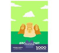 Puzzle 1000 Pièces Angkor Wat Travel Puzzles pour Adultes, Améliorent La Mémoire, Stimulants, Cadeaux De Noël Ou d'anniversaire 52x38cm/1000pcs