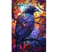 Puzzle 1000 Pieces Animal Arbre, Jeux éducatif Défi Jouets Puzzles Classiques, Parfaitement Emboîtable Lettres au Dos, pour Vous Faciliter Le Travail pour Hommes Femmes Plus âgés 75 x 50 cm