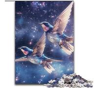 Puzzle 1000 pièces Animal Golden Sparrow Puzzles en Carton, Divertissement Relaxant, Cadeau de Noël Parfait et décoration intérieure 1000 pièces(26x38cm)