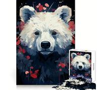 Puzzle 1000 pièces Animal Japan Vibes pour Adolescents, idéal pour développer la logique, l'esprit d'analyse et la sérénité Assemblage serré pour Les fêtes (50x75cm)