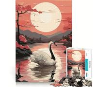 Puzzle 1000 pièces Animal Japan Vibes pour Adolescents,Jeu Stimulant Le Cerveau,emboîtement précis sans espaces,activité relaxante en Groupe à l'intérieur (50x75cm)
